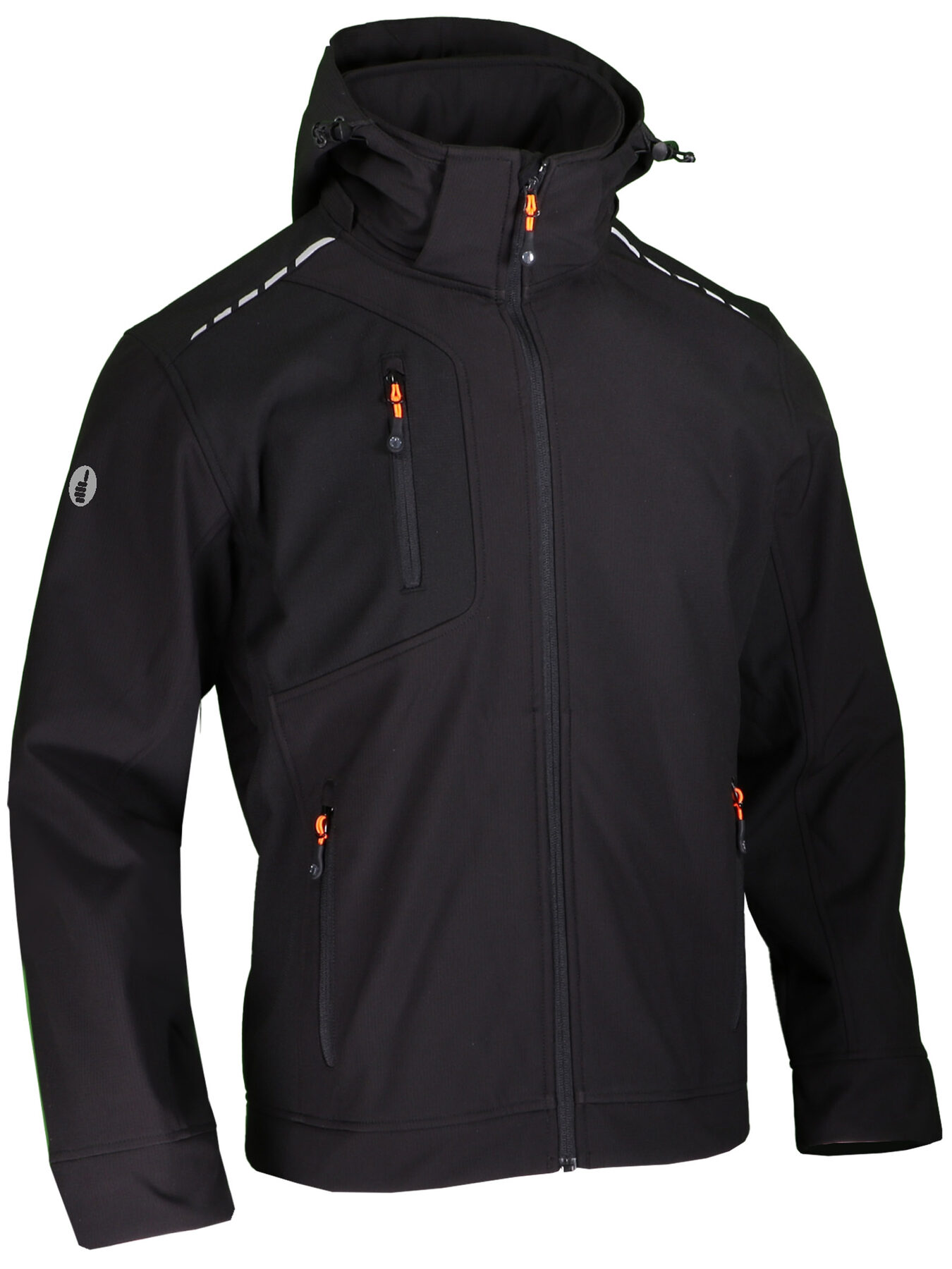SINGER WINTER Softshell takki. 94 % polyesteri ja 6 % elastaani, 300 gsm