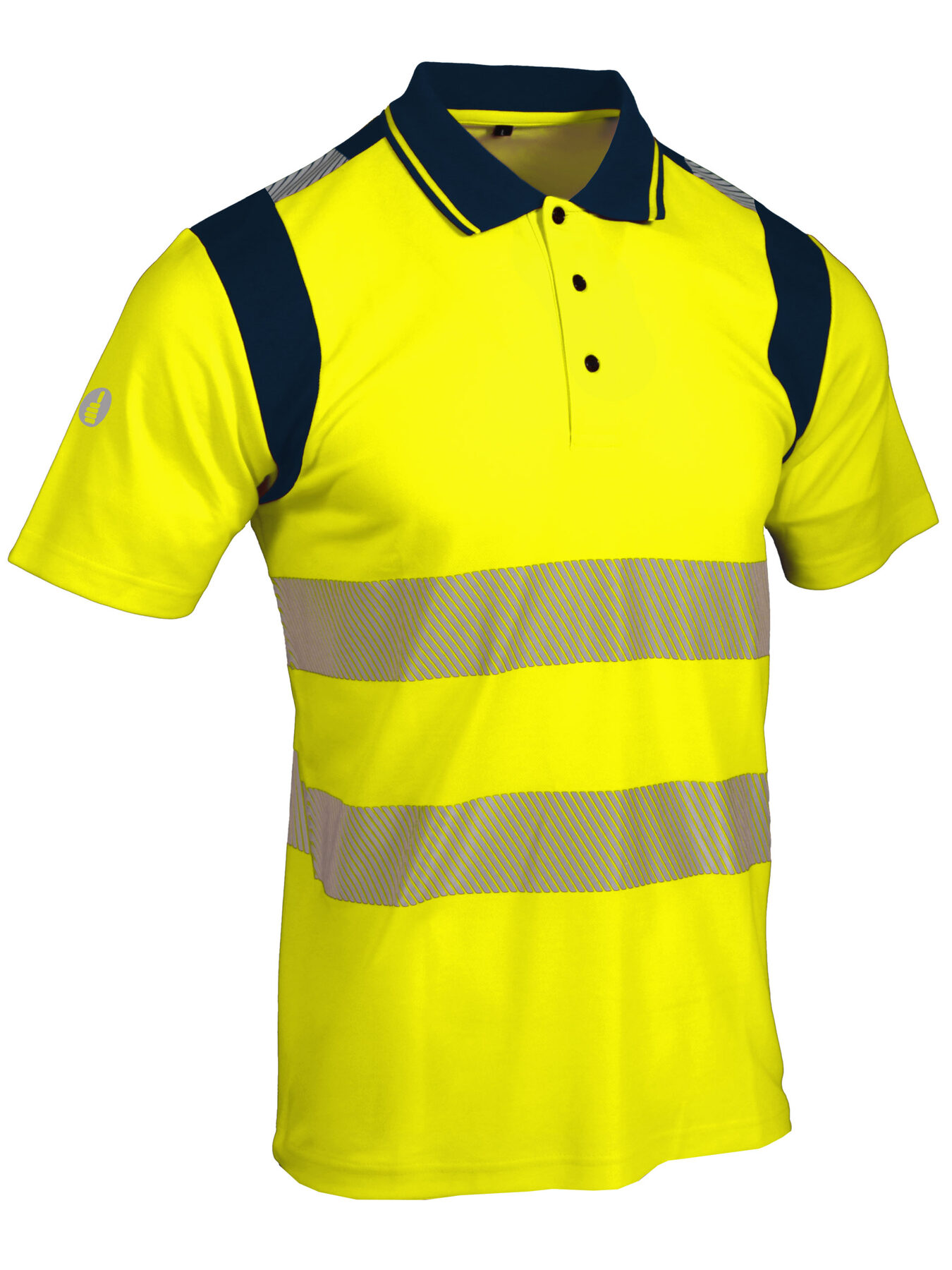 SINGER POLMA Korkean näkyvyyden polo-paita. 55% puuvilla / 45% polyesteri, 170 gsm.