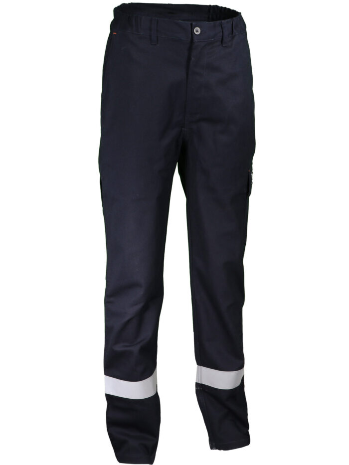 SINGER PISAR Moniriskiset housut. Heijastavat nauhat. 98% puuvillaa / 2% hiiltä, 350 gsm