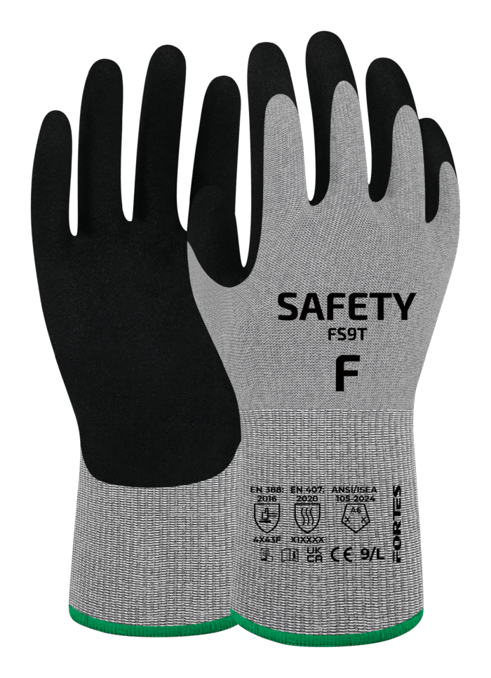 Fortes Safety FS9T Viiltosuojakäsine F nitriilivaahto, 18 gauge