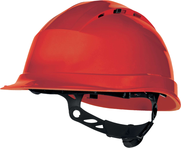 Delta Plus Quartz UP IV Työmaakypärä, 4-PISTE LEUKAHIHNALLA Dynamic Jugalpha