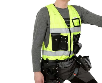 Timperi Työkaluliivi Keltainen, koot S-XXL - Image 4