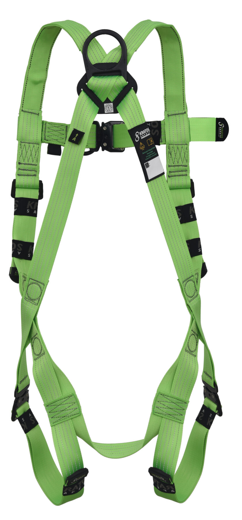 Kratos REFLEX 4 – Kokovaljas, 2 kiinnityspistettä, huomiovärisillä hihnoilla - Image 3