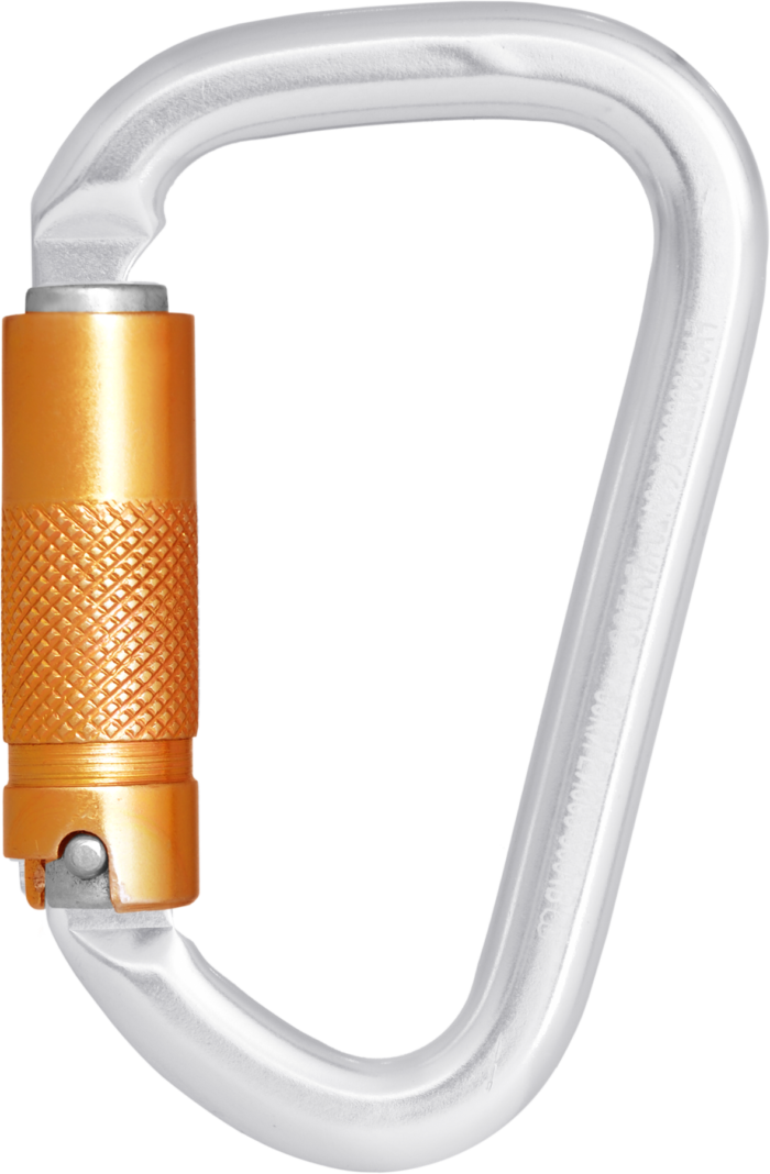 Kratos Alumiininen kolmoistoiminen lukittuva karabiini – Keylock-tyyppi