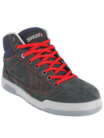 SINGER BARYO S3 SRC. Korkea muotitettu turvallisuuskengät. Nubuck-nahka - Image 2