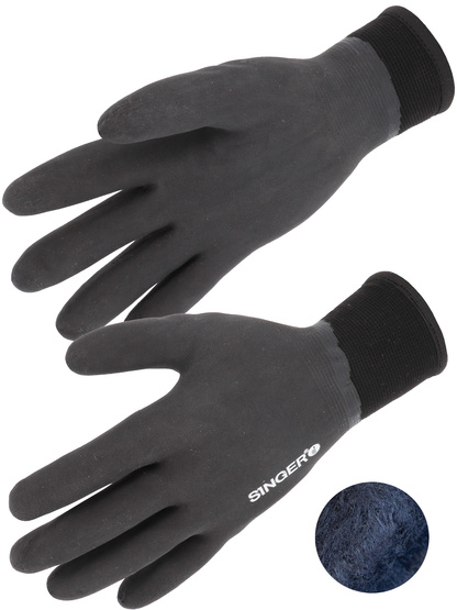 SINGER SNOWFLEX Latex-käsine. Erityinen kylmä. Kaksi kerrosta. Täysin vaahtolattexilla päällystetty. - Image 2