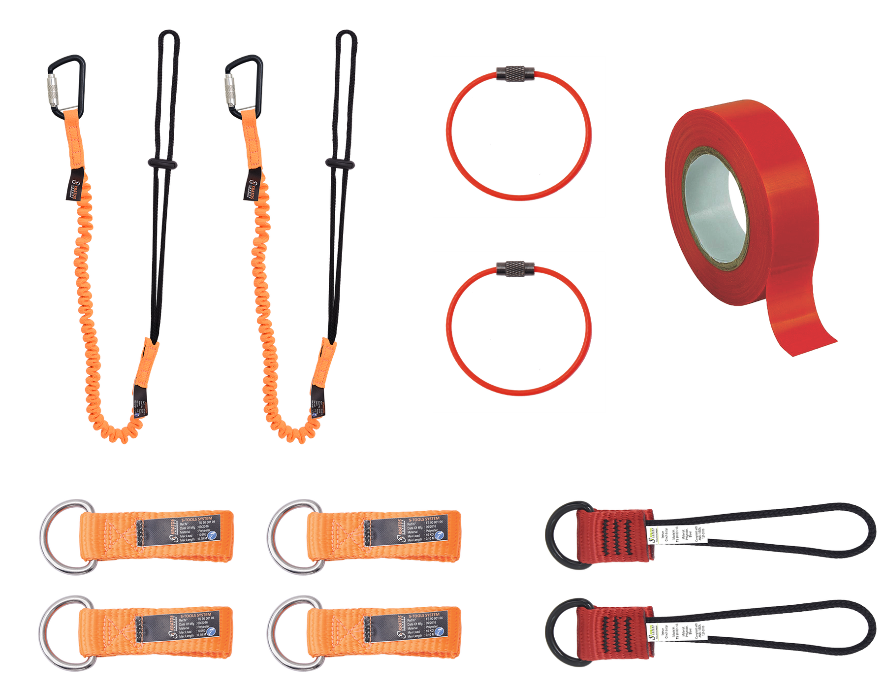 Kratos Sarja työkalukiinnitystarvikkeita (11 kpl)